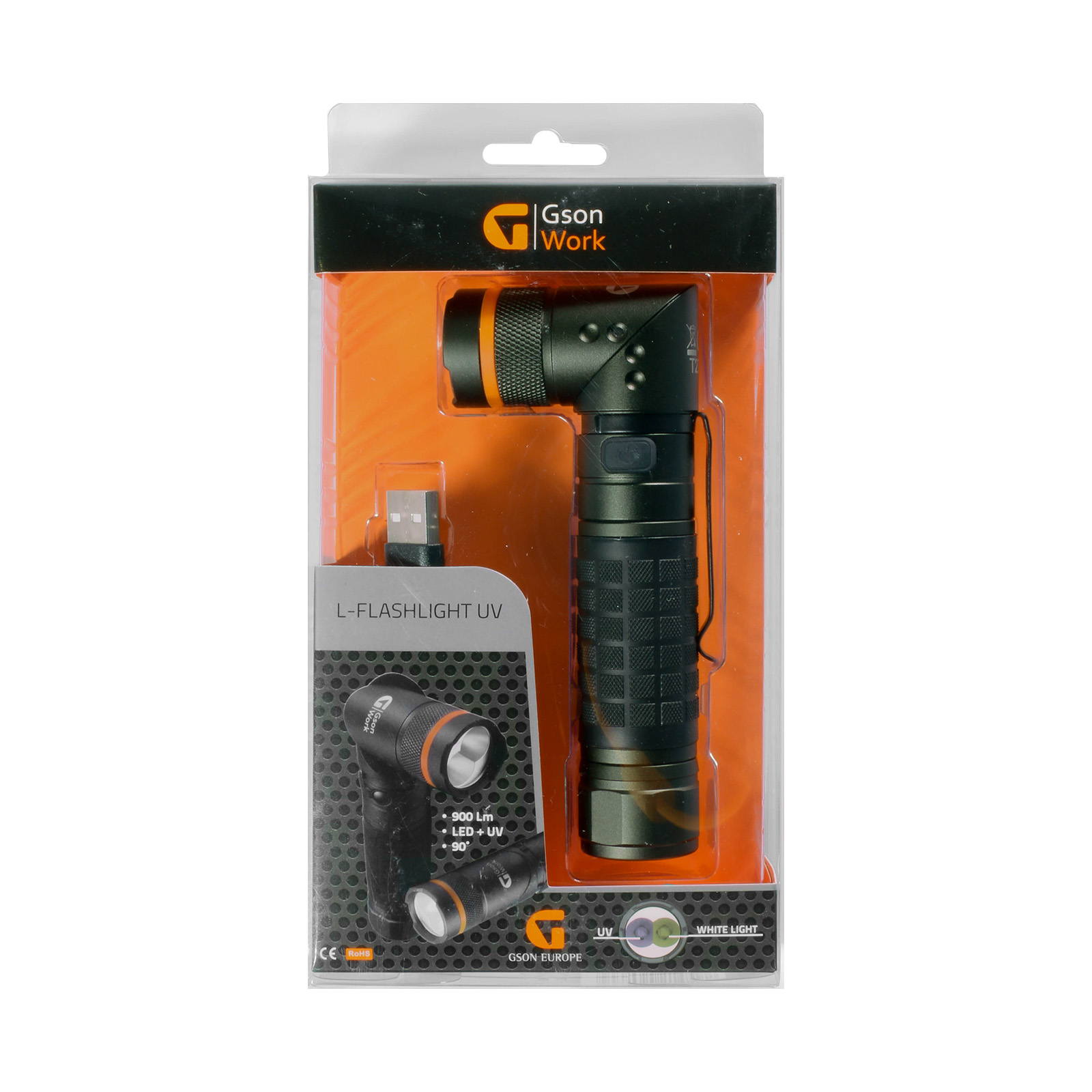 L- Flashlight UV - A multifunctional, high performance flashlight