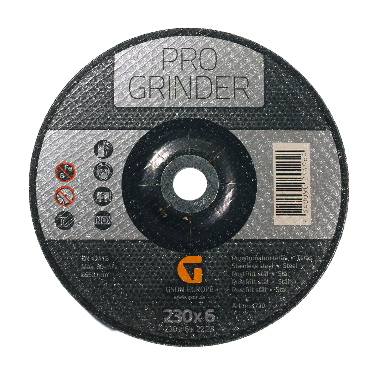 Pro Grinder 230 x 6,0 x 22,23 mm