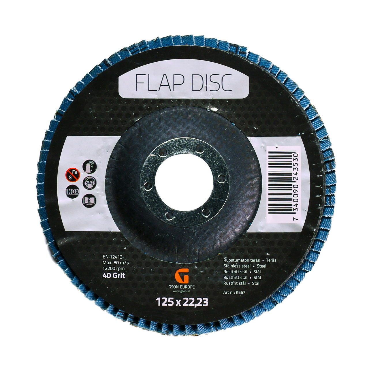 Flap Disc 125x22,23, mm