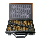 HSS-G TiN Drill Set 1-10 mm 170 delar