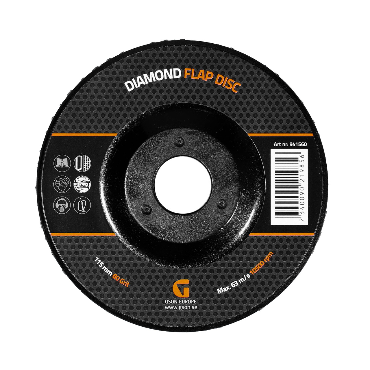 Diamond Flap Disc 115x22,23, mm