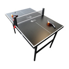 Table Tennis Table 120 x 80 x 76 cm + 2 Rackets / 3 Balls