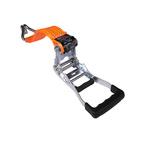 Ratchet Strap Orange Color 5T 9,5 + 0,5 m, 50 mm Double J Hook