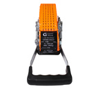Ratchet Strap Orange Color 5T 9,5 + 0,5 m, 50 mm Double J Hook