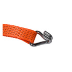 Ratchet Strap Orange Color 5T 9,5 + 0,5 m, 50 mm Double J Hook