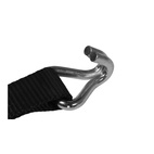 Ratchet Strap Black Color  5T 9,5 + 0,5 m, 50 mm Double J Hook