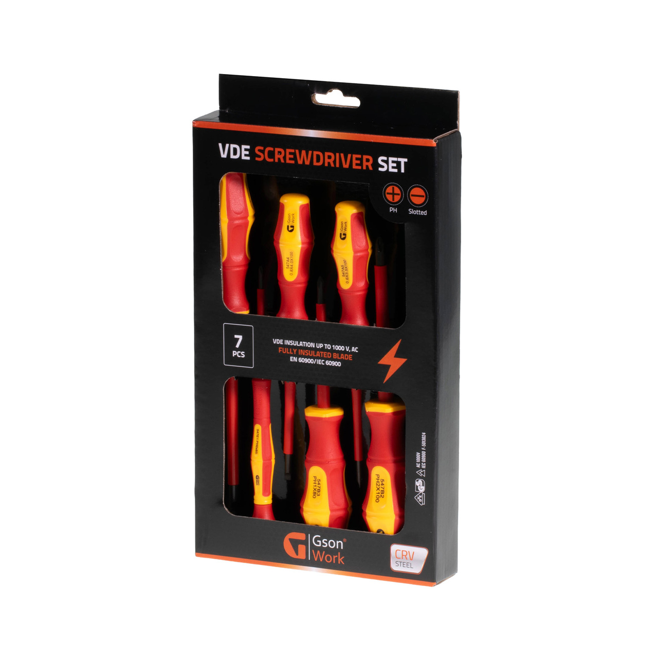 VDE Screwdriver Set 7 delar