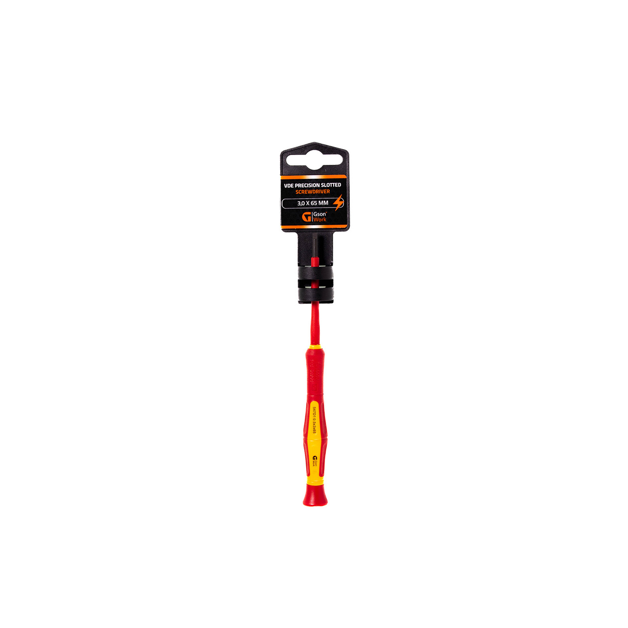 VDE Precision Slotted Screwdriver 3,0 x 65 mm