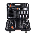 1/4" 3/8" & 1/2" Dr.Socket Set 176 delar